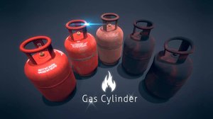 Asset Unity - Gas cylinder PBR pack (FREE)
