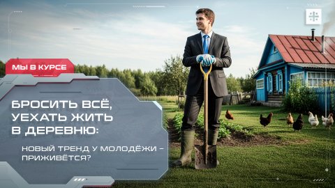 Бросить всё, уехать жить в деревню: новый тренд у молодёжи – приживётся?