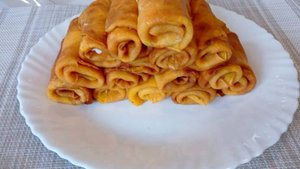 Тыквенные Блинчики с Творогом / Вкусные Нежные Блины /