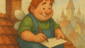 "Письмо старому другу" Карлсон пишет письмо Малышу. Шуточная песня