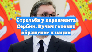 Стрельба у парламента Сербии: Вучич готовит обращение к нации