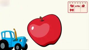 Синий трактор. Цвета. Мультики для детей.