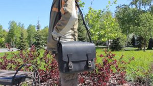 Сумка кожаная мужская.