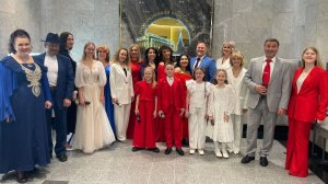 Выступления ансамбля "Города России" в кремлёвском дворце с песней "Моя семья" -автор Ольга Алмазова