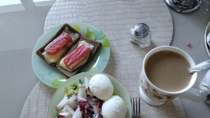 Мой завтрак диабетика в среду.