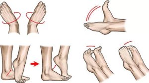 Комплекс упражнений для стоп и суставов ног