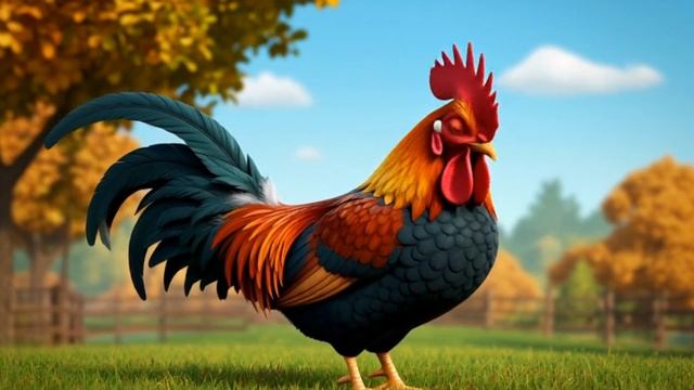 Песенка для детей Про воробья и петушка смотреть онлайн