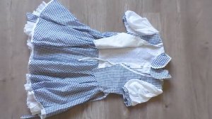 Переделываю старое детское плате в полезную вещь для дома