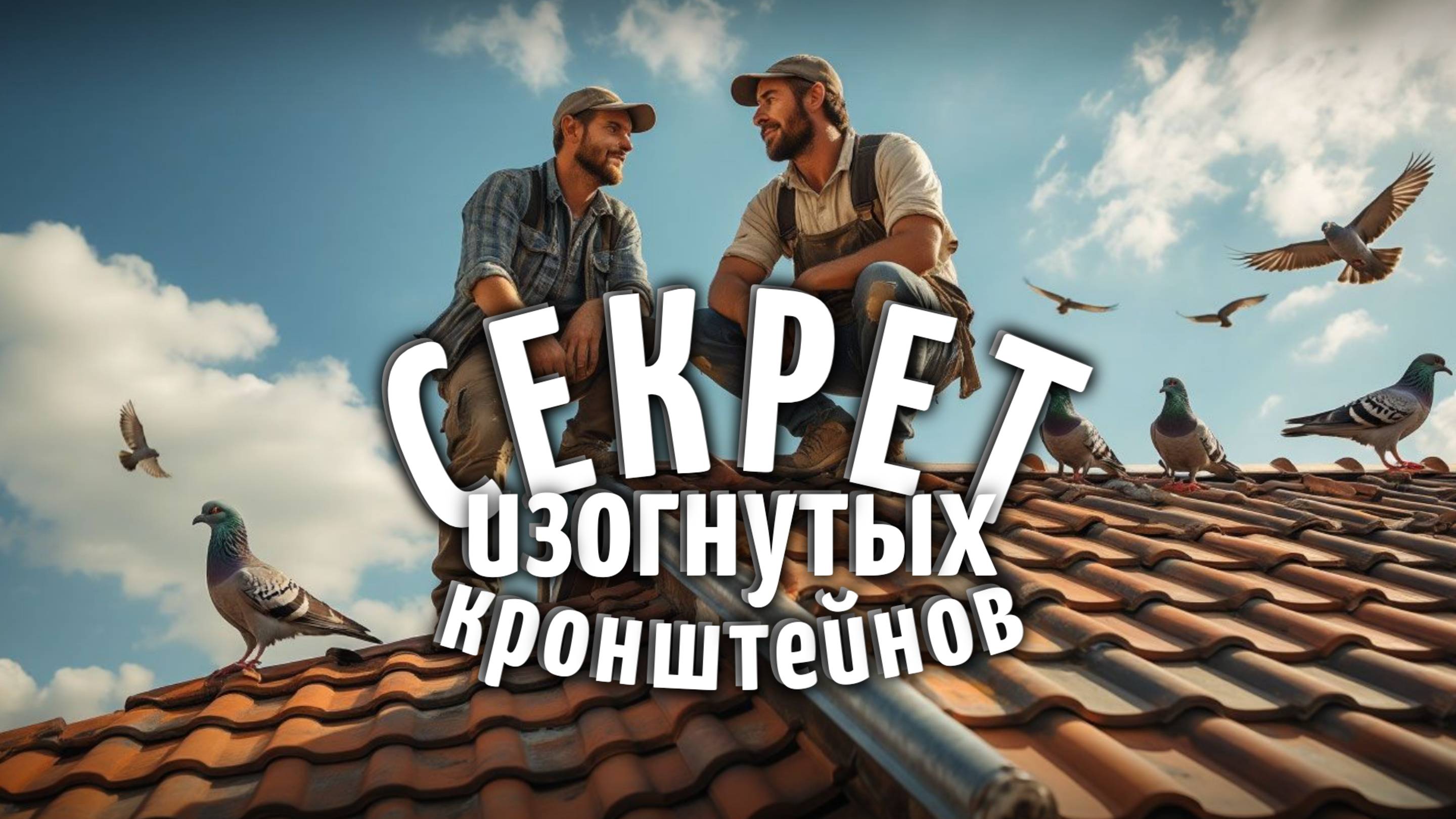 Монтаж водосточного желоба на обрешётку: решение для длинного выноса крыши