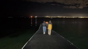 Кабардинка, отдых в бархатный сезон. Вечерняя прогулка по набережной.