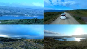 С Юга на Север - 34ч. По старой немецкой дороге к полуострову Среднему. Мурманская область.