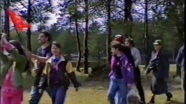 Майский слет ЭСТА МИФИ 1994 Парад