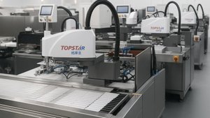 Робот-манипулятор для упаковки изделий