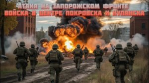 Новости СВО Сегодня-атака на Запорожском фронте. Войска в центре Покровска и Купянска