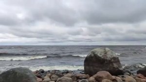 Ладожское озеро осенью