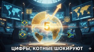 🚀 БРИКС против Запада: 5 графиков, которые доказывают — будущее уже здесь