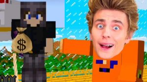 Я ограбил Влада А4 в minecraft | ДимА4 minecraft!