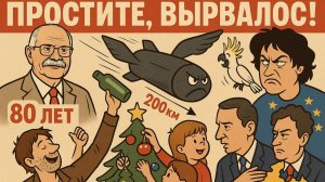 22.10.25 | "Простите, вырвалось!" №273 | Унижение Макрона, юбилей Михалкова, выступление Нарышкина