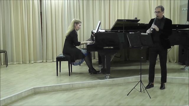 Концерт дуэта Duo feu - Ксения Ларионова (фортепиано), Илья Коптев (кларнет) смотреть онлайн