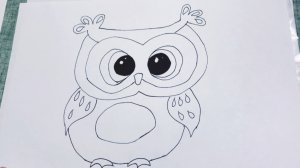 Сова. 🦉 Рисуем Вместе.