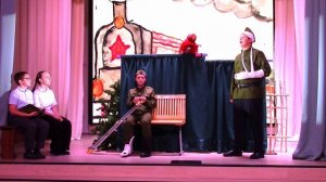 Школа-интернат26 г.Рязань Кукольный театр Петрушка спектакль Стальное колечко