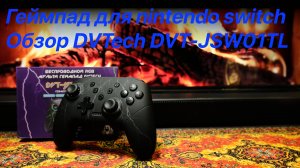 Обзор геймпада для NINTENDO SWITCH DVTech DVT-JSW01TL