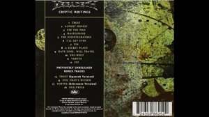 Интересные рок альбомы 1997 года Megadeth Cryptic Writings текст НейроБар чт Нейросеть