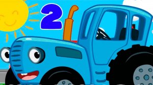 Синий Трактор Цифры для малышей - Развивающий мультик для детей