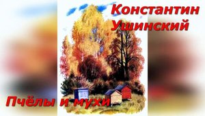 Пчёлы и мухи. К .Ушинский.