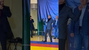 Турнир памяти воинов по армейскому рукопашному бою. Игорь Петренко выступил с приветственным словом