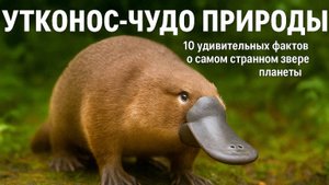 Утконос - чудо природы (10 удивительных фактов о самом странном звере планеты)