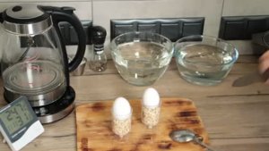 Яйца в смятку без варки