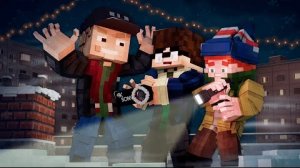 КРЫШЕСНОСНЫЙ НОВЫЙ ГОД- Секретные Материалы Майнкрафт