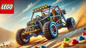 Может ли эта машинка LEGO ездить по песку