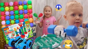 🤪 ТИР С ШАРИКАМИ 🎁 ПОПАДИ В ЦЕЛЬ 🎯 ЛОПНИ ШАР🎈🤣ВЕСЕЛАЯ ИСТОРИЯ ДЛЯ ДЕТЕЙ😍