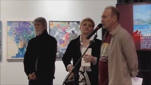 Открытие выставки "СОВРЕМЕННЫЙ РУССКИЙ ИМПРЕССИОНИЗМ 2025”, Москва, галерея"Багратуни" ,9.10.2025г.