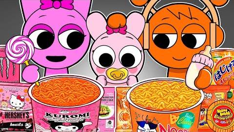 Incredibox Sprunki - ПИНКИ ПОКУПАЕТ СВОЙ ПЕРВЫЙ ДОМ. Магазин товаров повседневного спроса. Мукбанг-а смотреть онлайн