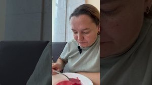 Борщ, обед в санатории . Мукбанг