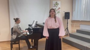 Савчук Софья Русская народная песня обр.В.Волкова, сл.Н.Некрасова «Что ты жадно глядишь на дорогу…»