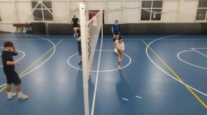 Дружеская встреча между командами МБОУ г.Алупка СШ №1 и  командой "Олимп" г.Ялта.
22.10.25г 1 партия