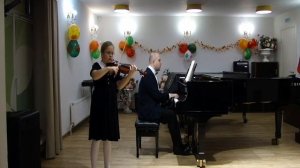 Абрамкина Люба 9 лет. ДШИ 14 г. Москва. Б. Дварионас "Вальс"