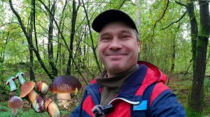 Грибной лес. Пошла вторая волна. Дубовик крапчатый.