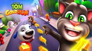 Обзор игры говорящий том  бег  за  золотом
