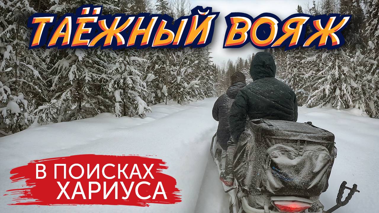 ЗА ХАРИУСОМ НА СНЕГОХОДЕ! Весенняя рыбалка в январе! смотреть онлайн