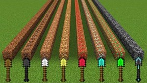 Какая лопата быстрее в эксперименте Minecraft?