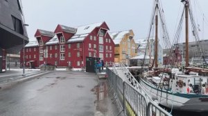 Сильный мороз в Тромсе, Норвегия 🇳🇴 Арктическая зима 4K