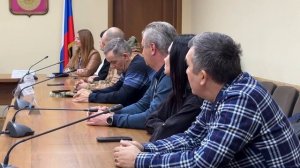 Глава Воскресенска Алексей Малкин поздравил представителей сельской власти с Днём старост