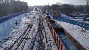 Новый маршрут. Неважно где 📍❓ходить. главное желание двигаться. Люблю ❤😘железную дорогу. Поезда.