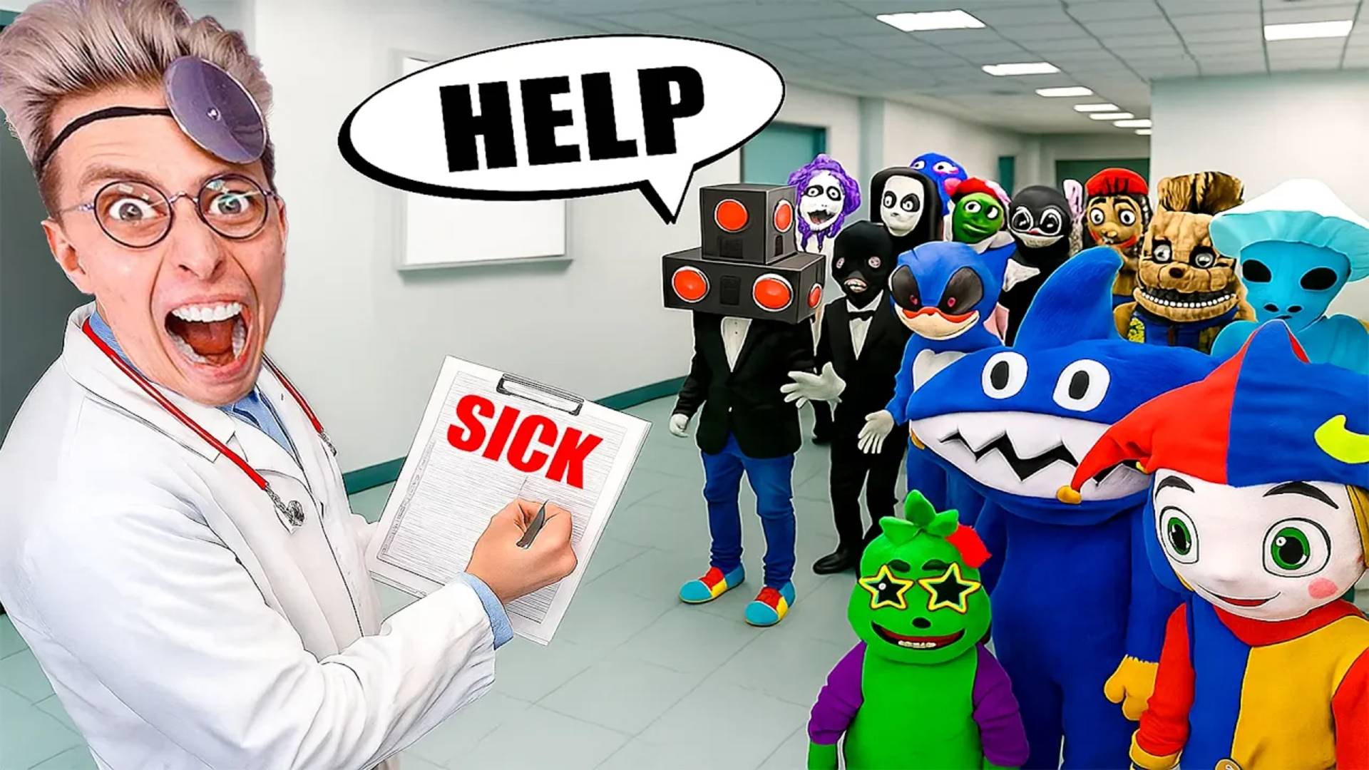 ОТКРЫЛИ БОЛЬНИЦУ ДЛЯ МОНСТРОВ в РЕАЛЬНОЙ ЖИЗНИ!