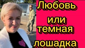 Темная лошадка или любовь? 🤡Деревенский дневник.